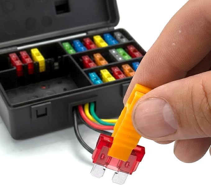 NEIKO 50501A Car Fuse Master Assortment Set, 300pc, Fast Acting, Auto Fuses Kit, Standard, Micro & Mini Sizes, 2A, 3A, 5A, 10A, 15A, 20A, 30A, 35A & 40 Amp, Marine Boat, Automotive, RV, Car Fuse Kit