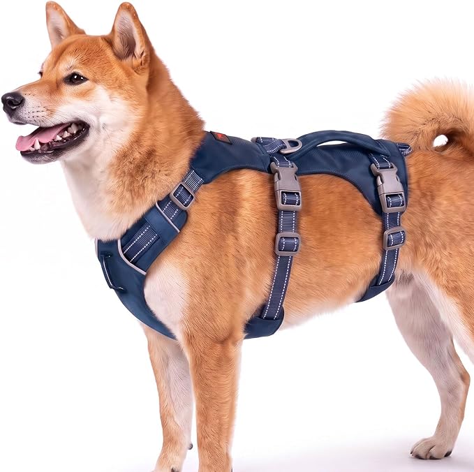 Tuff Pupper Escape Proof Dog Harness for Extra Small Dogs | No Pull Lightweight Adjustable Harness | No Escape Multifunctional Outdoor Pet Gear | Strong Durable Breathable | Secure Comfortable Fit