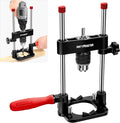 ArtyMaster Portable Drill Guide for Straight Holes – Precision Drilling Jig with Chuck Key, Drill Guide Attachment, Portable Drill Press Adapter for Woodworking, WT116A