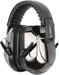 ProCase Noise Reduction Ear Muffs, Sound Proof Ear Protection, NRR 28dB Noise Cancelling Headphones for Adults Kids Autism, Hearing Protection for Shooting Gun Range Mowing -Metalic Black