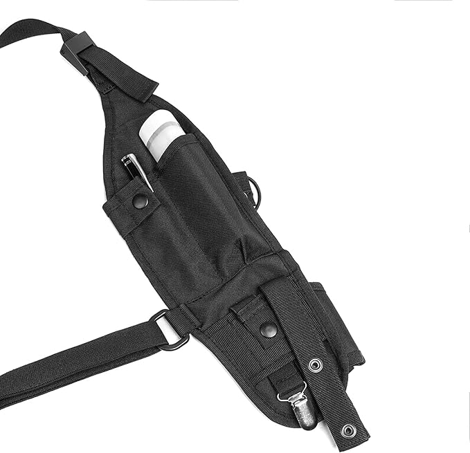 Radio Shoulder Harness Holster Chest Holder Universal Vest Rig for Police Firefighter Two Way Radio Search Rescue Essentials