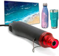 Bubble Removing Tool for Epoxy Resin and Acrylic Art, DIY Glitter Tumblers, Specially-Designed Heat Gun for Making Acrylic Resin Travel Mugs Tumblers to Remove Air Bubbles (Black)