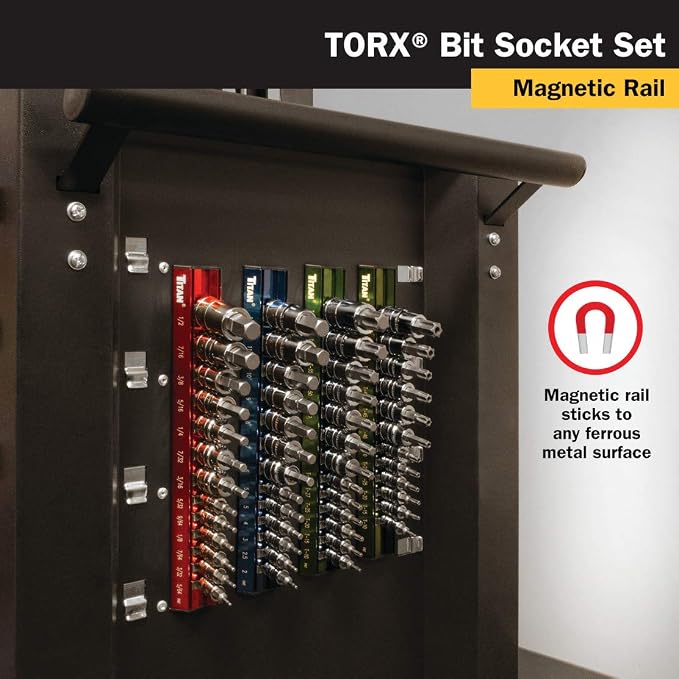 Titan 16122 Star Bit Socket Set - 13 Piece