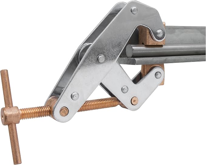 MAG-MATE K020T Kant-Twist Clamp with T-Handle, Multi-Purpose Lever Clamp, Cantilever Arm Clamps For Secure Hold, 2” Opening Capacity
