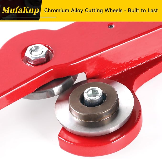 Sheet Metal Cutter Hand Pull Tin Snips Portable Manual Cutting Nippers Double Wheels Scissors Handheld Shears Panel Slitter Tools