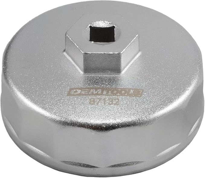 OEMTOOLS 87132 74.2 Millimeter Oil Filter Wrench with 14 Flutes, Cap Style Oil Wrench, Oil Filter Cap Wrench for Mercedes-Benz, VW, Porsche