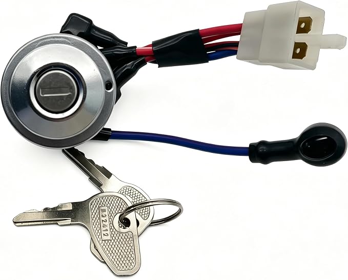 35260-31800 Ignition Switch Replacement for Kubota L Series | Ignition Switch with Keys 4 Position 5 Termials Replacement for Kubota Tractor L-Series L235 L275 L2350DT 3526031800