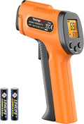 TempPro TP30 Infrared Thermometer Gun, Laser Thermometer for Cooking, Pizza Oven, Griddle, Engine, HVAC, Temperature Gun with Adjustable Emissivity & Max Measure -58°F ~1022°F (Previously ThermoPro)