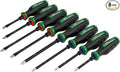 SK 8-Piece Heavy Duty Screwdriver Set, Demolition Driver, Slotted and Phillips, S2 Steel, SureGrip Handle