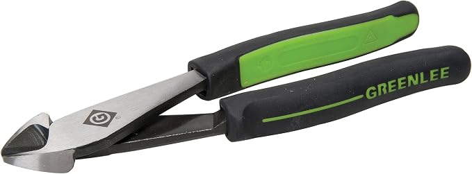 Greenlee 0251-08M Diagonal Cutting Pliers, Mini Molded Grip, 8"