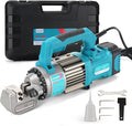 5/8 Inch Electric Hydraulic Rebar Cutter, Portable Rebar Cutter, Cutting up to 4-16mm #5 Rebar, Cutting Speed 1-1.5S 1000W RC16B (Blue)