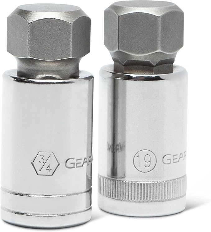 GEARWRENCH 44 Piece 1/4", 3/8", 1/2" Drive SAE/Metric Hex Bit Socket Master Set - 89086 (Pack of 3)