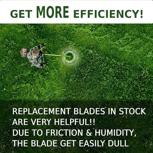Japard 5 Pack Circular Saw Blades 10" x 40T Carbide Tip Table Saw Steel Cutting Blades for Weed Eater Trimmer, Replacement, Bore 1"