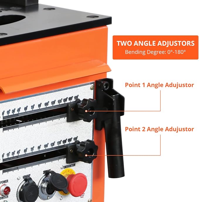 Electric Rebar Bender & Cutter Machine Rebar Steel Bender 1''/25 mm Max Rebar Diameter, Bending Machine For Bending Rebar, Steel Bar, Steel Rod (1600W Rebar Bender and Cutter)