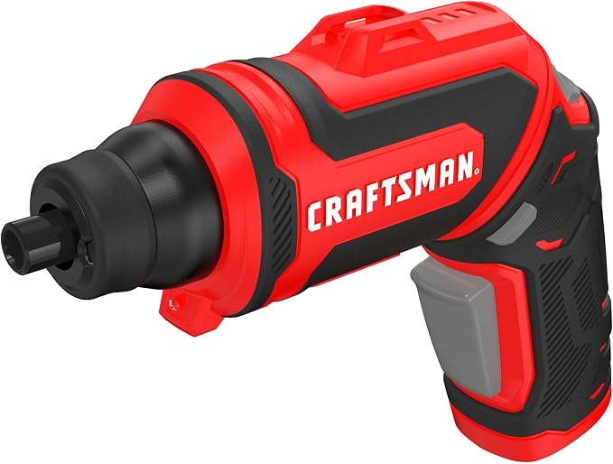 CRAFTSMAN 4V Cordless Screwdriver with USB Charger and Picture Hanging Kit Included (CMHT6640BI)