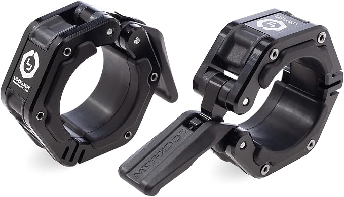 Lock-Jaw Flex Magnetic Barbell Collars/Clamps, 2"/50mm Olympic Bars