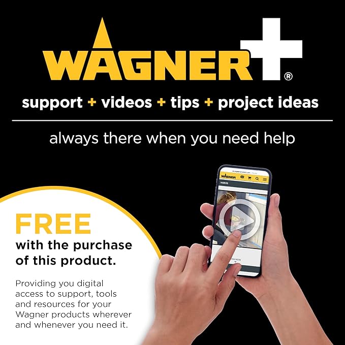 Wagner Spraytech 0503038 HT400 Heat Gun, Dual Temperature Hot Air Tool 680 and 450 Degrees, Shrink Tubing, Embossing, Craft Projects, Sticker Removal Heat Gun