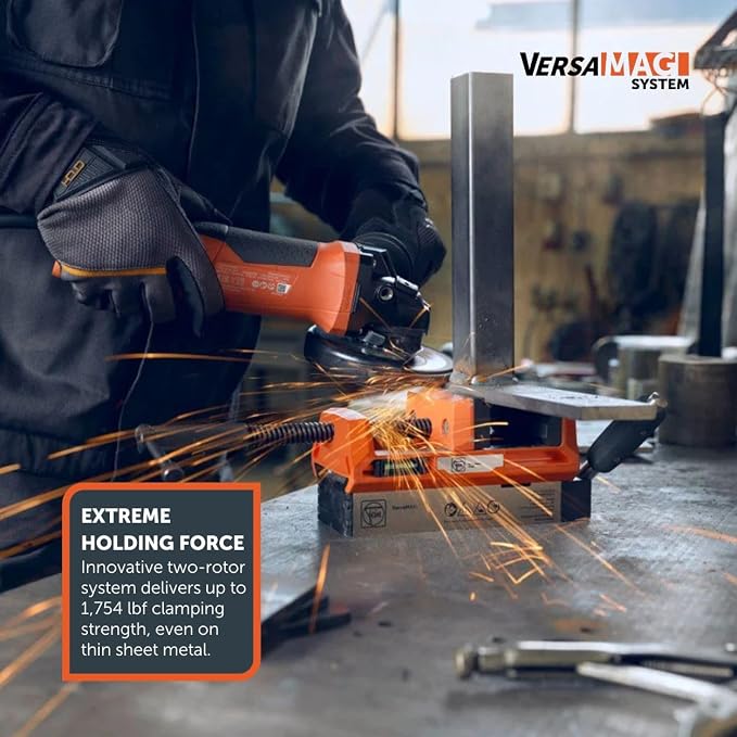 Fein VersaMag Magnetic Vise Set with an Innovative Two-Rotor System