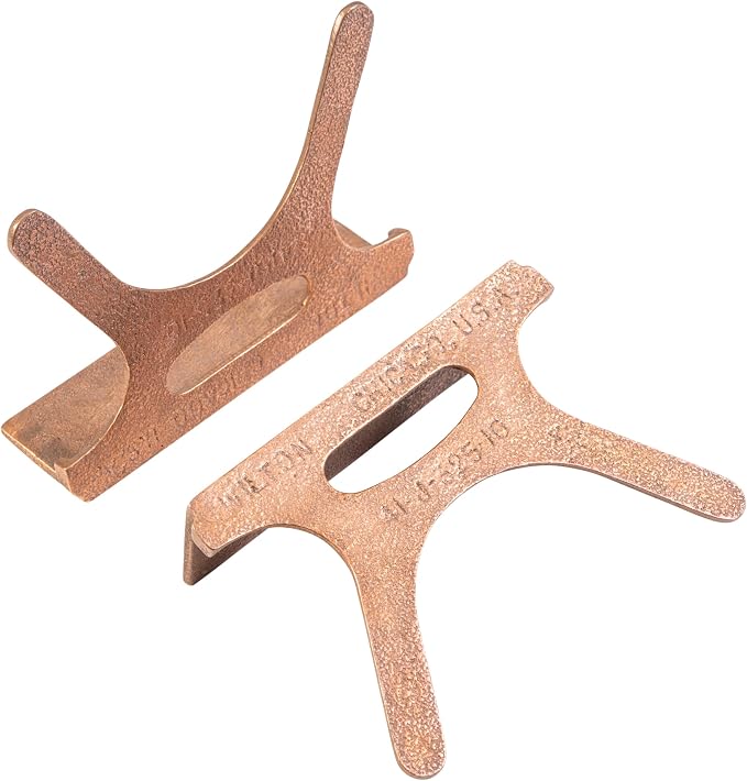 Wilton 4-1/2" Copper Vise Jaw Caps (404-4.5)