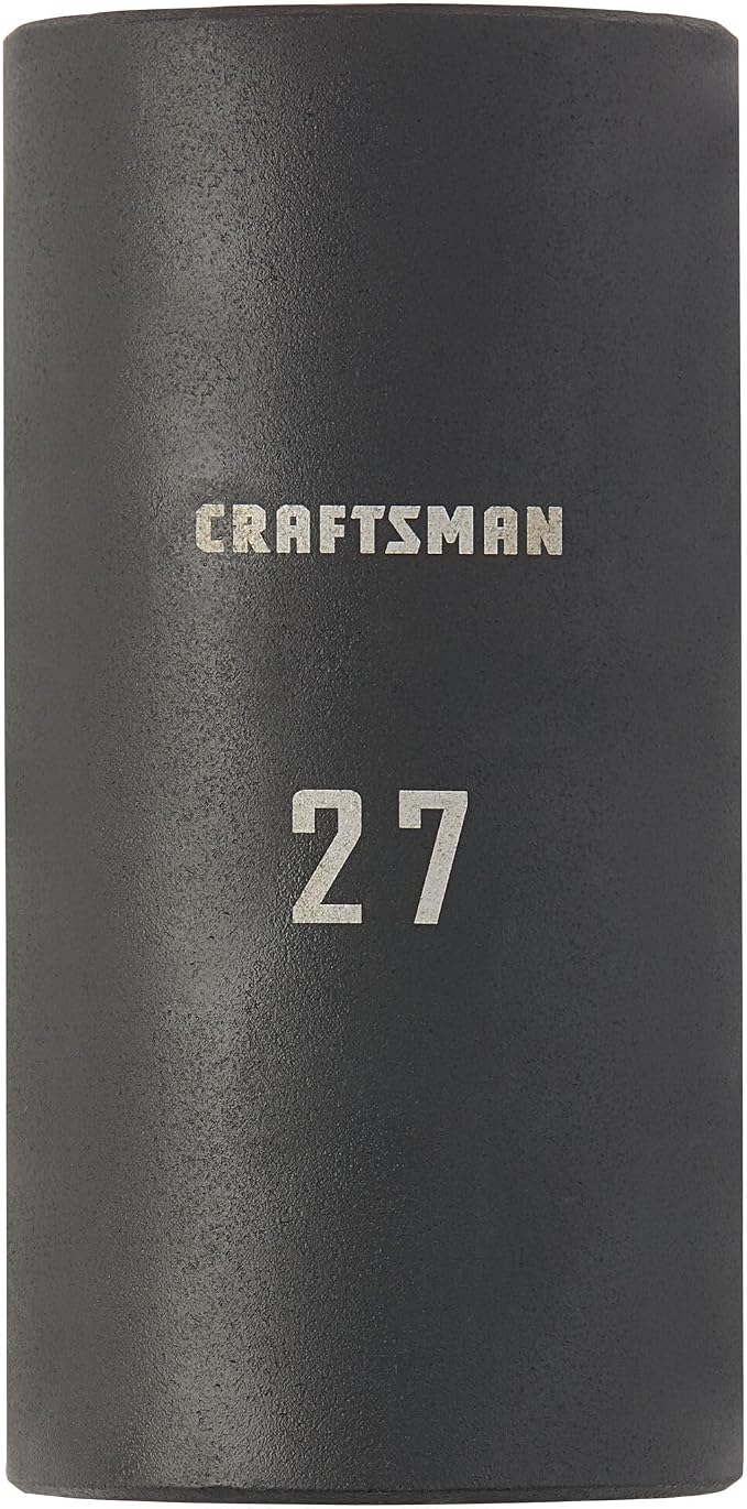 CRAFTSMAN Mechanic Tool Set, Impact Socket Set, SAE/Metric, 1/4" 3/8" and 1/2" Drive, 130-piece Master Set (CMMT17901)