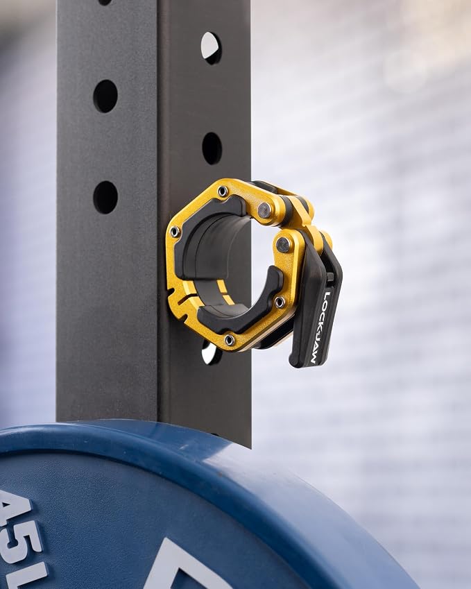 Lock-Jaw Flex Magnetic Barbell Collars/Clamps, 2"/50mm Olympic Bars