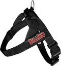 Adjustable Dog Harness– No Pull, No Choke – for English Bulldogs, French Bulldogs, Pugs & Broad-Chested Breeds – Easy, Safe Walks (Black, Medium)