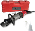 LOTOS HRB-16 Electric Rebar Bender 1100W Portable Hydraulic Electric Rebar Bend 5/8" 16mm #5 Rebar within 3 Seconds, 110/120V