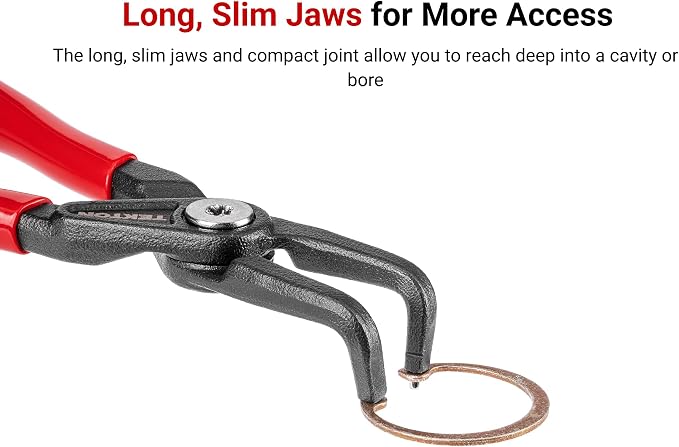 TEKTON 7 Inch 90-Degree Retaining Ring Pliers Set, 2-Piece | PRR90004