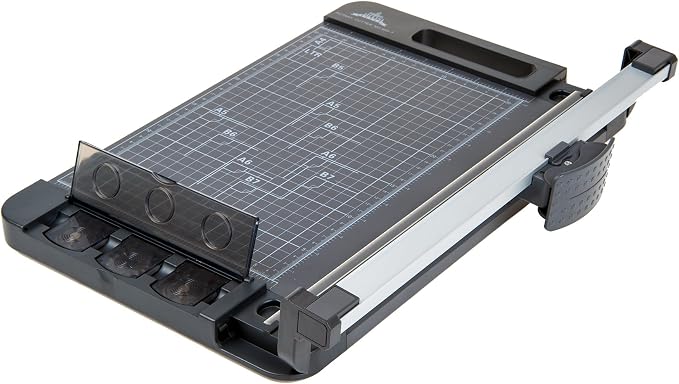 3-Way 12.6 Inch (A4 size) Rotary Trimmer Cutter Perforate & Scallop | A4 Size, Perforate Option, Scallop Options included