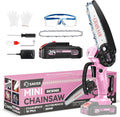 Saker Mini Chainsaw|6 Inch Chainsaws[2026 Upgraded]|Mini Cordless Electric Chain Saw|Small Handheld Portable Chain Saws Battery Powered Chain Saw for Tree Trimmer and Garden,Gifts for Men