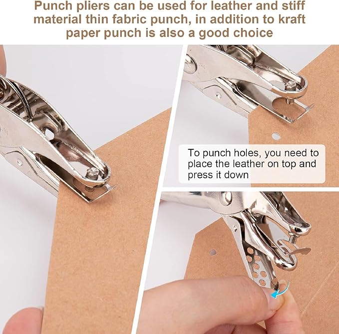 480 Sets Rivets for Leather, 4 Colors 3 Sizes Leather Rivets Kit, Double Cap Rivet with 4 Setting Tools, Suitable for Bags, Decoration