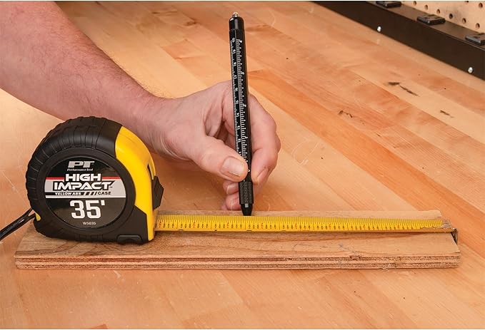 Performance Tool W5035 35-Foot 1-Inch Tape measure, Yellow