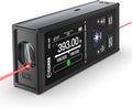 CIGMAN Dual Laser Distance Meter 393ft/120M Bilateral Laser Measurement Tool Rechargeable Laser Measure with M/in/Ft Multiple Units Multifunctional Laser Measure(Laser Level is Class II,Output<1mW)