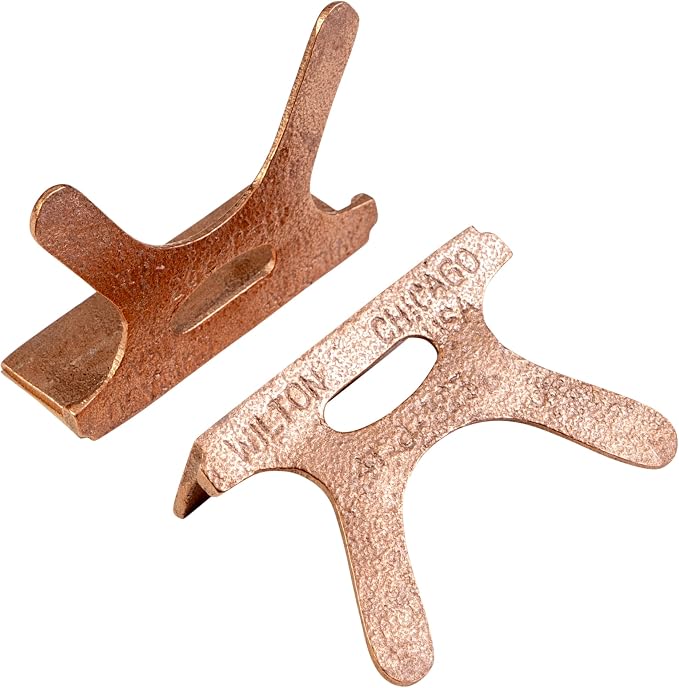 Wilton 3" Copper Vise Jaw Caps (404-3)