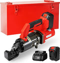 LOSCHEN Cordless Rebar Cutter,Electric Hydraulic Rebar Cutter,Portable Handheld Rebar Cutting Saw,Cutting up from 3/20" (4mm) #3 to 7/8" (22mm) #7 Rebar (Li-ion Battery Version)