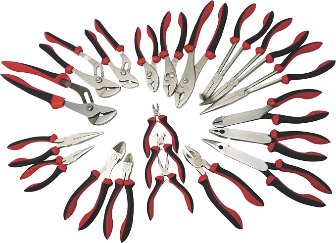 Ironton 20-Pc. Extreme Leverage Pliers Set | Durable construction, Comfortable handling, Shop and field repairs, Easy tool storage, Controlled leverage