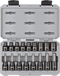TEKTON 1/2 Inch Drive Torx and External Star Impact Socket Set | SKT25801