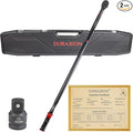 3/4-Inch Drive Torque Wrench 100-950ft.lb/135.58-1288.03Nm, ±3% Precision Dual Direction Torque Wrenches with 48-Tooth Dual Range Scales with Ft.Lbs and N.m