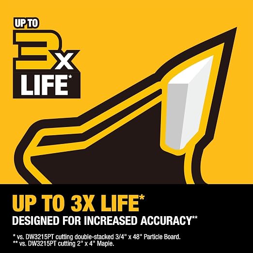 DEWALT 10 in. 40T / 60T General Purpose Combo Pack (DWA110CMB)