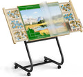1500 Pieces Jigsaw Puzzle Table For Adults | With Legs & wheels, Adjustable 45° Tilting, Includes Cover, Heavy Duty Frame, For Adults