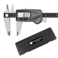 Brown & Sharpe Digital Caliper Measuring Tool, 8" Stainless Steel Vernier Caliper Digital Micrometer with .0005"/0.01mm Resolution, IP67, Electronic Slide Caliper for Laboratory, Factory, DIY