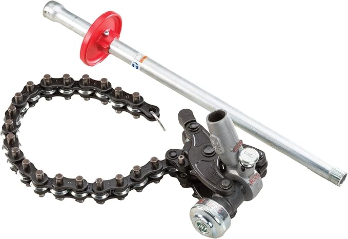 RIDGID 68650 Model 206 Soil Pipe Cutter, 1-1/2-inch to 6-inch Chain Pipe Cutter