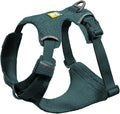 Ruffwear, Front Range Flex Dog Harness, Engineered Knit Construction for Ultimate Fit and Mobility, Lightweight Flexible Everyday Harness with Dual Leash Clips, Deep Teal, Medium