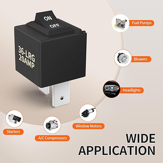 RVMARINEPAT Relay Bypass Switch 9038 Relay Tester Kit Diagnostic Tester Scan Tool & Fuel Pump Relay Bypass Master Kit Replaces 9036 9037 Compatible with Domestic GM BMW Audi Chrysler 6-Pack
