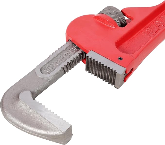36-inch Pipe Wrench,Heavy-Duty Adjustable Straight Pipe Wrench,Reliable & Durable Cast Steel for Long-Lasting Pipe Maintenance
