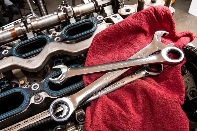 GEARWRENCH 8 Pc 72T Open End Ratcheting Combination SAE Wrench Set | 85599