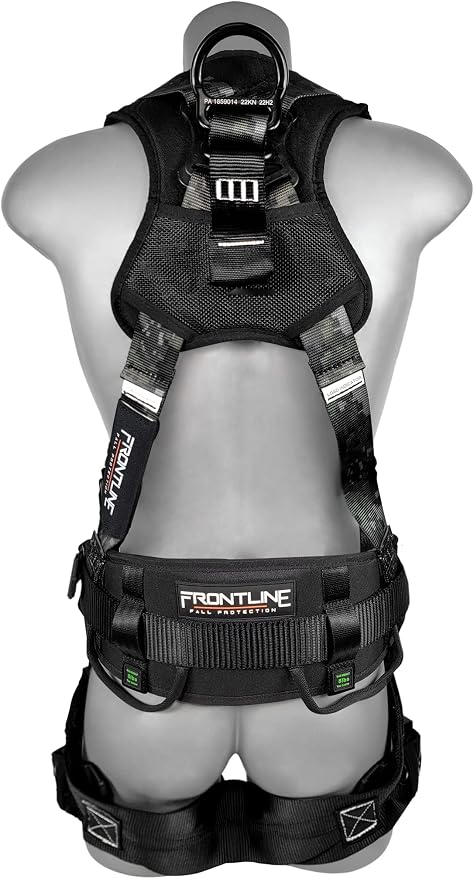 Frontline Full Body Harness | Suspension Trauma Straps| OSHA & ANSI Compliant