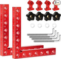 Corner Clamps for Woodworking, 2PCS 90 Degree Right Angle Clamps, 2PCS 5.5" Aluminum Alloy Positioning Squares Woodworking Tools for Cabinets, Frames, Drawers