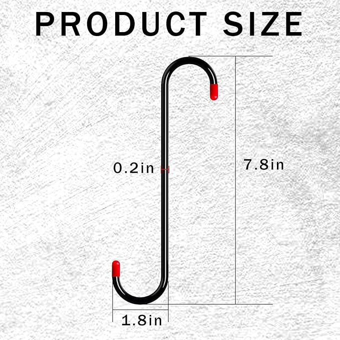 BFXM 8PCS Brake Caliper Hanger Caliper Hangers Hooks with Rubber Tips, Durable Steel, Rust-Proof Automotive Tools for Braking, Axle, Suspension, Herramientas para Extensión de Frenos