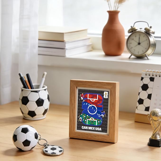 FIFA World Cup 2026 Field 26PCS Wooden Pocket Puzzle